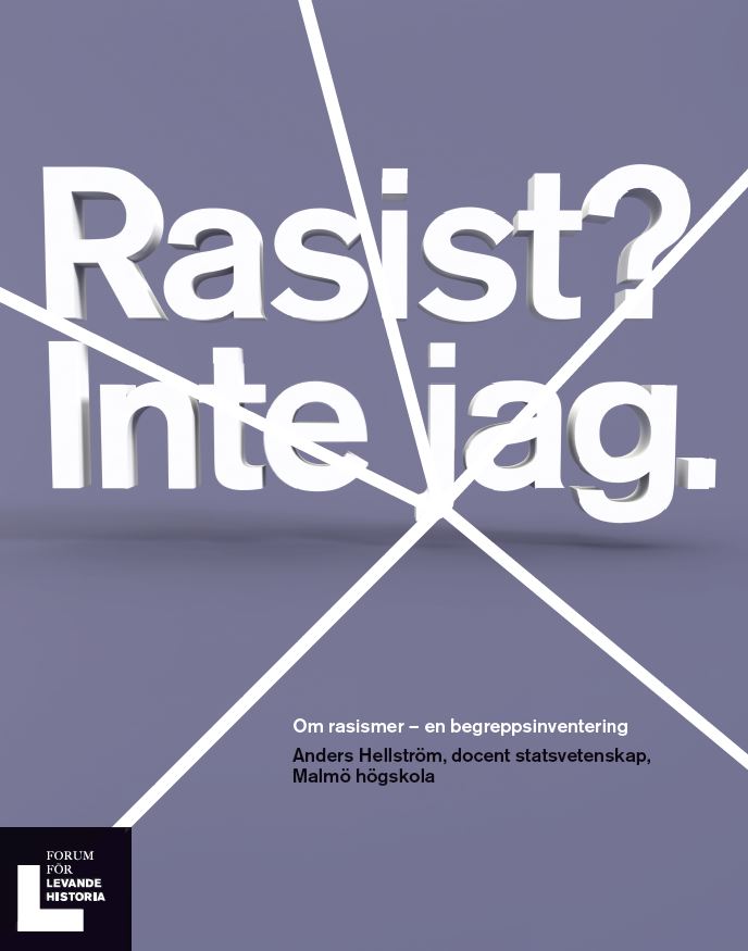 Omslag med texten Rasist? inte jag